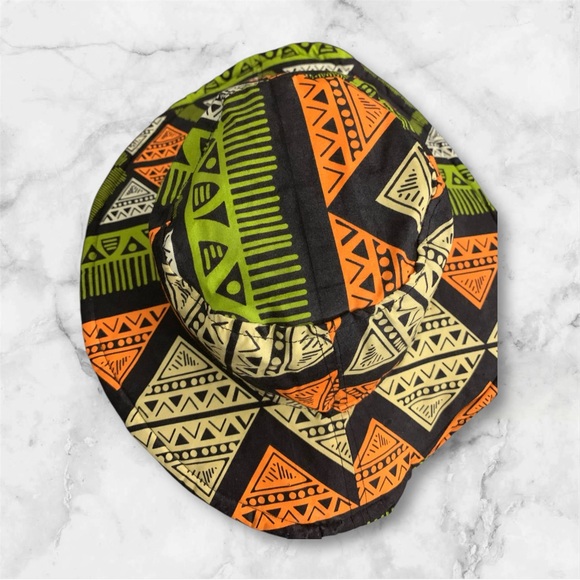 Accessories - Colorful Geometric Bucket Hat